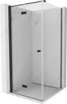 Mexen Mist-F cabină de duș pliabilă stânga 110 x 110 cm, transparent, neagră - 8A6T-110-110-70-00-L (8A6T-110-110-70-00-L)
