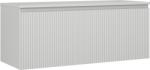 Mexen Rivel dulap baie sub chiuvetă 120 cm cu blat, 1 sertar, canelat, gri mat - 91A20-12047-1-BFC62 (91A20-12047-1-BFC62)