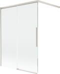 Mexen Rox paravan de baie cu 2 uși glisante 120 x 150 cm, transparent, nichel periat - 8C9-120-003-97-00 (8C9-120-003-97-00)