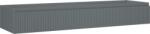 Mexen Rivel dulap baie sub lavoar 160 cm, 1 sertar, canelat, grafit mat - 91A20-16023-1-BF66 (91A20-16023-1-BF66)
