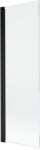 Mexen Mist paravan cadă 1-canat 70 x 150 cm, transparent, negru - 8A9-070-001-70-00 (8A9-070-001-70-00)