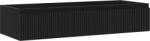 Mexen Rivel dulap baie pentru chiuvetă 120 cm, 1 sertar, canelat, negru mat - 91A20-12023-1-BF71 (91A20-12023-1-BF71)