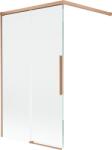 Mexen Rox paravan de baie 2-canate glisant 100 x 150 cm, transparent, cupru periat - 8C9-100-003-65-00 (8C9-100-003-65-00)