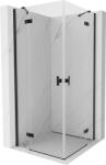 Mexen Mist-H Cabină de duș Duo cu uși oscilante 95 x 95 cm, transparent, negru - 8A5-095L-095P-70-00 (8A5-095L-095P-70-00)
