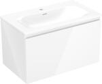 Mexen Orio dulapior baie 80 cm cu lavoar Vela, 1 sertar, alb lucios - 91A10-08047-1-BF00-W23M00 (91A10-08047-1-BF00-W23M00)