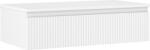 Mexen Rivel dulap baie sub chiuvetă de 90 cm cu blat, 1 sertar, canelat, alb mat - 91A20-09023-1-BFC01 (91A20-09023-1-BFC01)