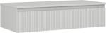 Mexen Rivel dulap baie pentru lavoar 100 cm cu blat, 1 sertar, canelat, gri mat - 91A20-10023-1-BFC62 (91A20-10023-1-BFC62)