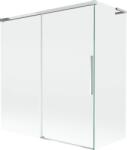 Mexen Rox L paravan de baie cu 2 uși glisante 150 + 70 x 150 cm, transparent, crom - 8C9L-150-070-01-00 (8C9L-150-070-01-00)