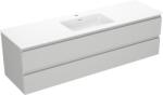 Mexen Orio dulap baie 160 cm cu chiuvetă Otis, 2 sertare, gri mat/alb mat - 91A10-16047-2-BFF62-W18M01 (91A10-16047-2-BFF62-W18M01)