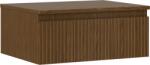 Mexen Rivel dulap baie sub chiuvetă 60 cm cu blat, 1 sertar, structurat, nuc - 91A20-06023-1-BFC86 (91A20-06023-1-BFC86)