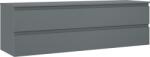 Mexen Orio dulap de baie sub lavoar 160 cm cu blat, 2 sertare, grafit mat - 91A10-16047-2-BFFC66 (91A10-16047-2-BFFC66)
