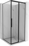 Mexen Rox cabină de duș glisantă dreapta 95 x 95 cm, ramă neagră, neagră - 8C2-095-095-70-70-P (8C2-095-095-70-70-P)