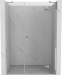 Mexen Mist-H uși de duș pivotante dreapta 125 cm, transparent, crom - 8A5-125-001-01-00-P (8A5-125-001-01-00-P)