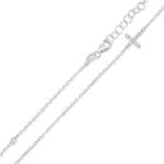 ÉkszerM Fehérarany Lánc (méret: 36) AU 93703