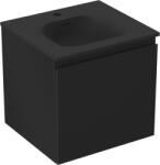 Mexen Orio dulap baie 50 cm cu chiuvetă Vela, 1 sertar, negru mat - 91A10-05047-1-BF71-W23M71 (91A10-05047-1-BF71-W23M71)