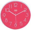 Trevi Ceas de perete cu quartz OM 3508 S, 30cm, roz, Trevi (CLOCK-WALL-OM3508SPK-TRV)