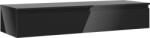 Mexen Orio dulap baie sub lavoar 140 cm cu blat, 1 sertar, negru lucios - 91A10-14023-1-BFC70 (91A10-14023-1-BFC70)