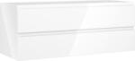 Mexen Orio dulap baie sub chiuvetă 120 cm, 2 sertare, alb lucios - 91A10-12047-2-BFF00 (91A10-12047-2-BFF00)