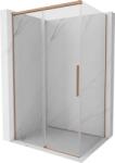 Mexen Rox cabină de duș glisantă 120 x 80 cm, transparent, cupru periat - 8C2-120-080-65-00 (8C2-120-080-65-00)