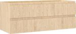 Mexen Rivel dulap baie sub chiuvetă 120 cm, 2 sertare, riflat, stejar - 91A20-12047-2-BFF81 (91A20-12047-2-BFF81)