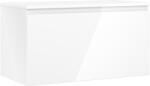 Mexen Orio dulap baie pentru lavoar 90 cm cu blat, 1 sertar, alb lucios - 91A10-09047-1-BFC00 (91A10-09047-1-BFC00)