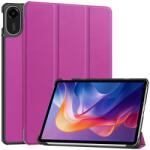  LEATHER Husă tip carte pentru Xiaomi Redmi Pad 2, violet
