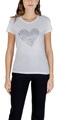 Liu Jo Rövid ujjú pólók ECS T-SHIRT MODA M/C UF5264 JS923 Fehér EU XL