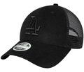 New-Era Baseball sapkák LA DODGERS WOMENS FABRIC BLACK 9FORTY TRUCKER ADJUSTABLE CAP Fekete Egy méret