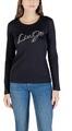 Liu Jo Hosszú ujjú pólók ECS T-SHIRT MODA M/L UF5283 JS923 Fekete EU XL