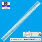 LED-TV647 Háttérvilágítás Philips 55coll LED TV-be, 9LED 3V, 5db/csomag
