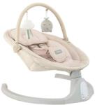 MoMi Kenani Sand ringató-zenélő elektromos babahinta és pihenőszék, bézs