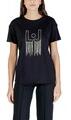 Liu Jo Rövid ujjú pólók ECS T-SHIRT MODA M/C UF5261 JS923 Fekete EU S