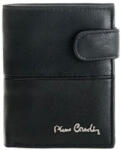Pierre Cardin valódi bőr férfi pénztárca álló fazon díszdobozban RFID fekete (en-023-black)