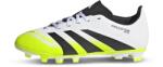 Adidas Predator Club FG stoplis focicipő, gyerekméret, fehér - fluosárga (JH8868)