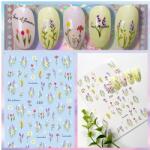  Körömmatrica 250 - virág