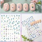  Körömmatrica 249 - virág