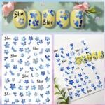  Körömmatrica 254 - virág