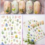  Körömmatrica 248 - virág