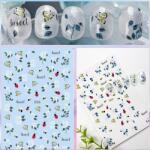  Körömmatrica 256 - virág