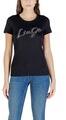 Liu Jo Rövid ujjú pólók ECS T-SHIRT MODA M/C UF5266 JS904 Fekete EU XL