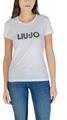 Liu Jo Rövid ujjú pólók ECS T-SHIRT MODA M/C UF5266 JS904 Fehér EU L