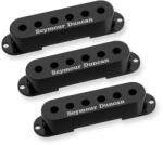 Seymour Duncan Pickup Cover Set for Strat - Black with Logo