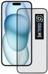 OBAL: ME 5D Üveg Kijelzővédő Apple iPhone 15 Plus/16 Plus készülékhez fekete
