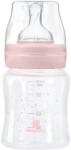 KikkaBoo Baba palack 120ml 0m+ Opció: Víziló álmok rózsaszín