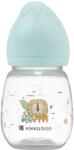 KikkaBoo Baba palack 180ml 3hó+ Savanna Opció: Rózsaszín