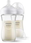 Philips Natural Response üvegpalack 240 ml, 1 hónapos kortól, 2 db