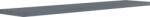 Mobikon Etajera DTD gri grafit Fedor 80x20x2, 2 cm (0000405788) Raft