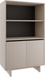 Mobikon Comoda DTD culoare casmir Stando 80x40x134 cm (0000402507) Comoda