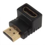 DeTech Преходник DeTech HDMI M към HDMI F ъглов (17121)