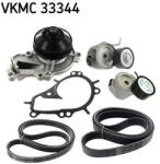 SKF Pompa apa + Set curea transmisie cu caneluri SKF VKMC 33344 (VKMC 33344)